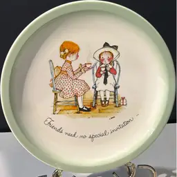 1972 Holly Hobbie Collectors Plate