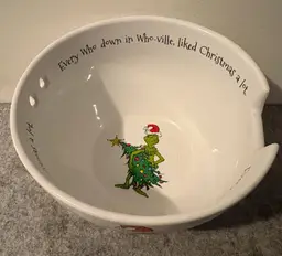 The Grinch 6 x 3.5" Noodle Bowl by ZB  # 3221