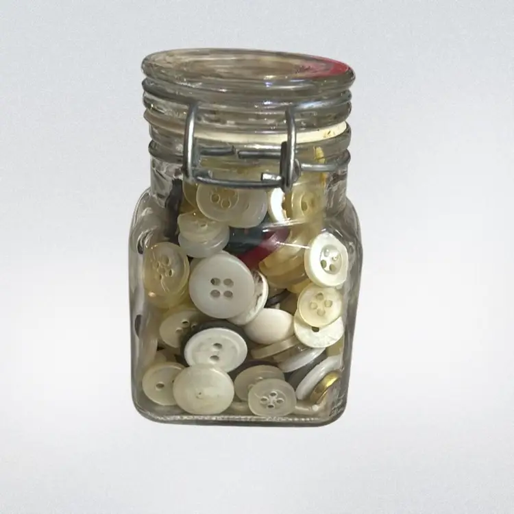 Small Jar Of Buttons