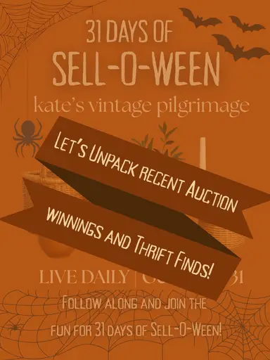 31 Days of Sell-O-Ween with kate’s vintage pilgrimage