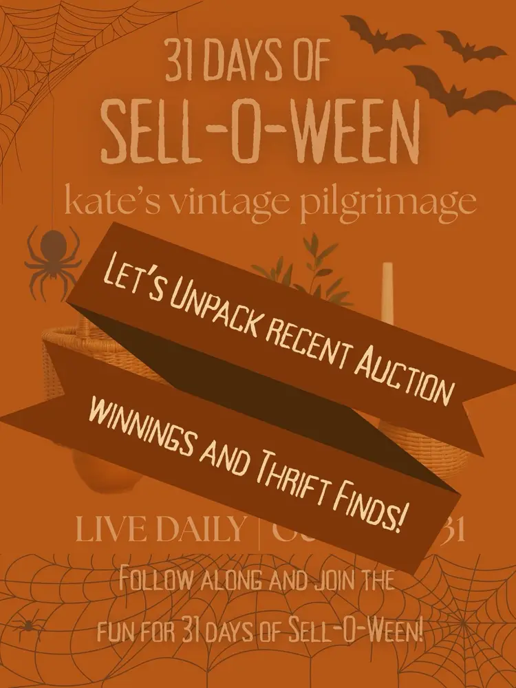 31 Days of Sell-O-Ween with kate’s vintage pilgrimage