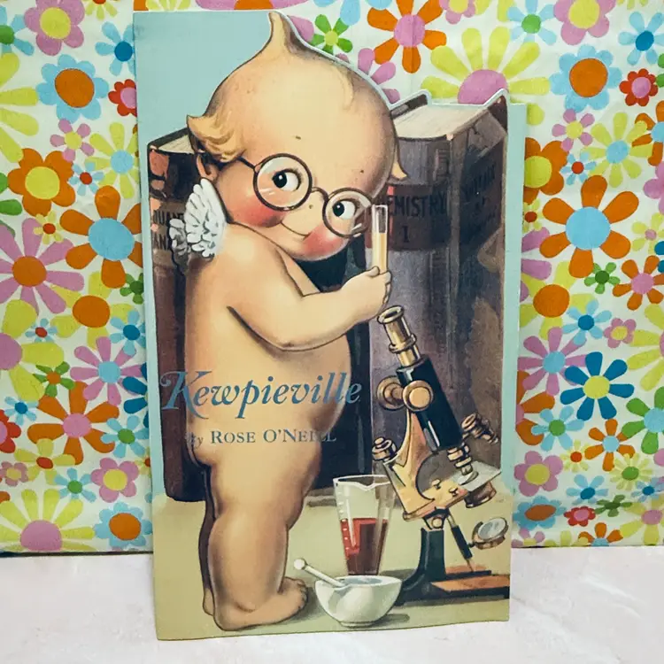 Vintage 1999 Shackman Kewpieville by Rose O'Neill-Hong Kong