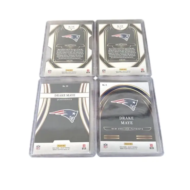 2024 Panini Select Drake Maye Rookie Silver Die-Cut/Red & Blue Shock/Inserts! New England Patriots