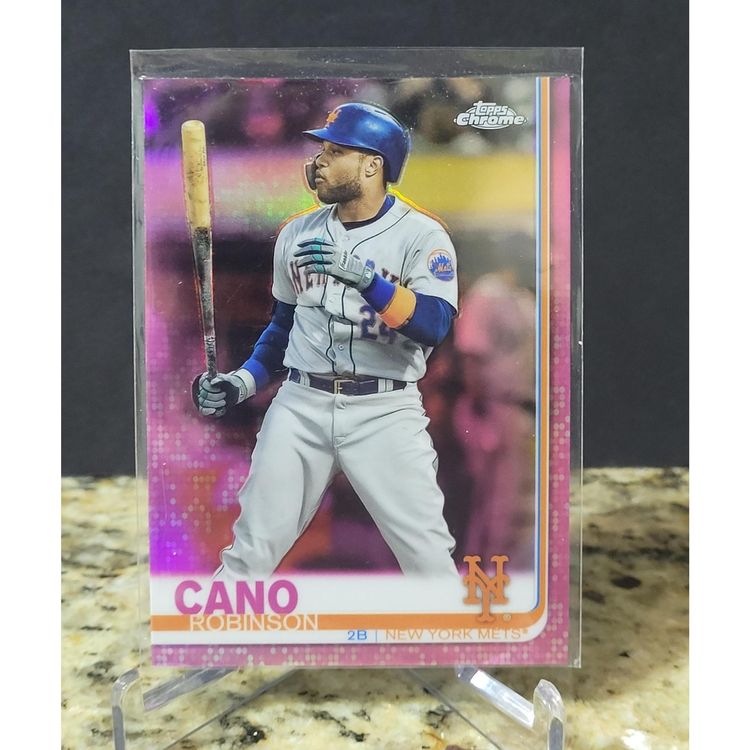 Robinson Cano 2019 Topps Chrome Pink Refractor #193