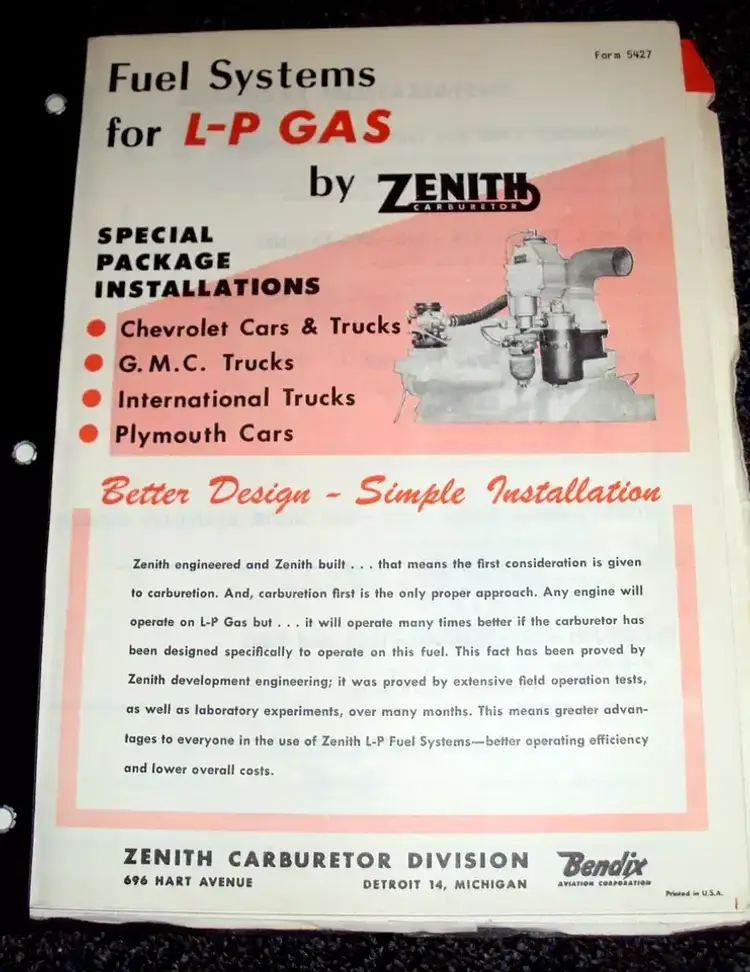 Zenith Carbuerator Division Manual Briggs Plymouth Studebaker Allis 1955 111 Pages