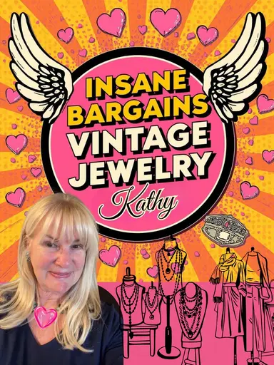 Vintage Treasures! Earrings, Brooches & Necklaces!