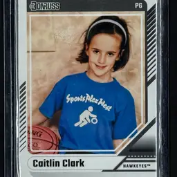 2024 Panini Caitlin Clark Collection #18 Caitlin Clark Iowa Hawkeyes / Fever