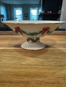 International Silver Company Christmas Candy Dish