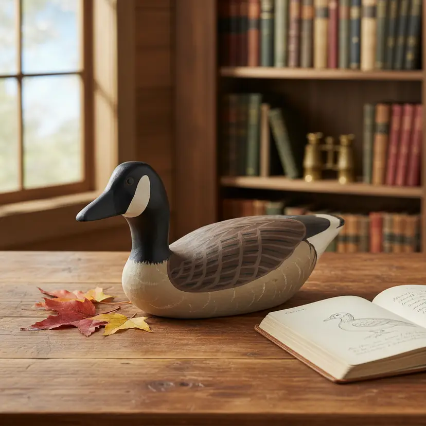 Stony Point Decoys (Hornick Brothers) Canada Goose Decoy, 8" Wide x 4" Tall