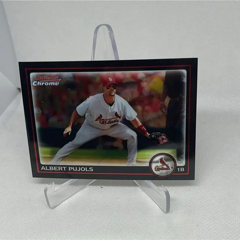 2010 Bowman Chrome Albert Pujols #142 St Louis Cardinals