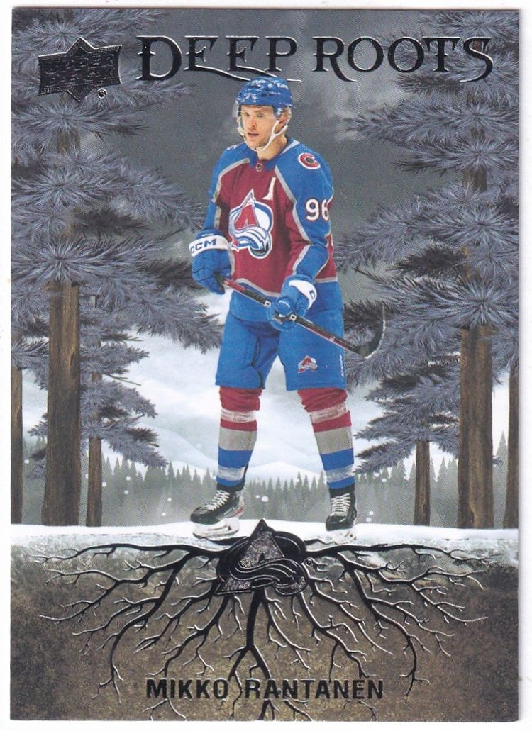 2023-24 Upper Deck Deep Roots #DR33 Mikko Rantanen Colorado Avalanche Hockey Card