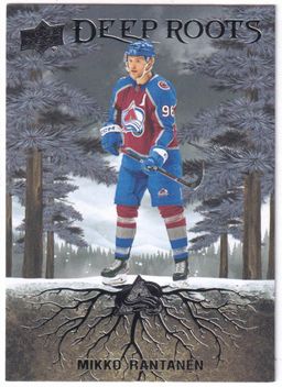 2023-24 Upper Deck Deep Roots #DR33 Mikko Rantanen Colorado Avalanche Hockey Card