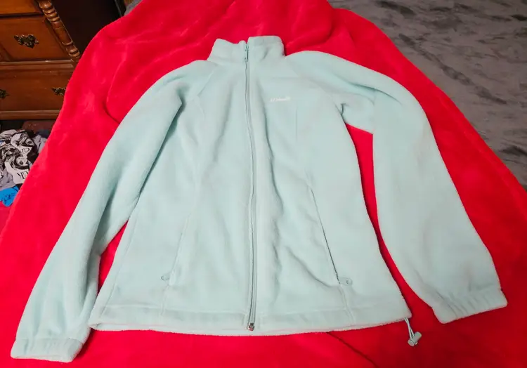Columbia Fleece Jacket Women's Size Small Full Zip