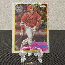 Shohei Ohtani 2024 Topps Chrome 1989 Silver Pack Mojo - Angels
