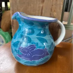 D Lasser Ceramics Rabbit Pitcher