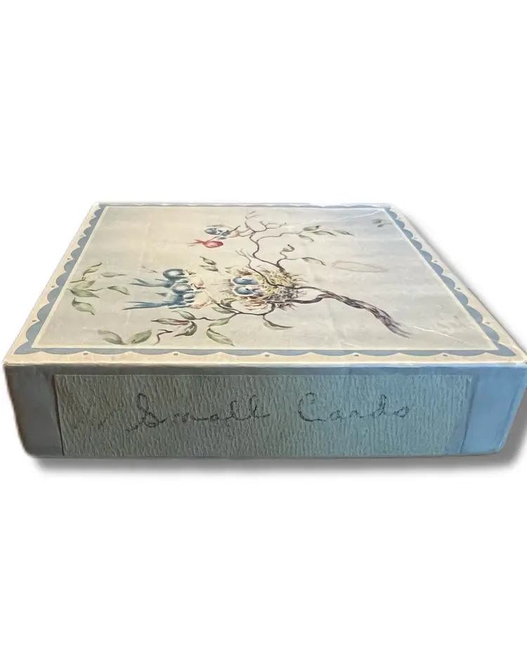 Blue Bird Card Box