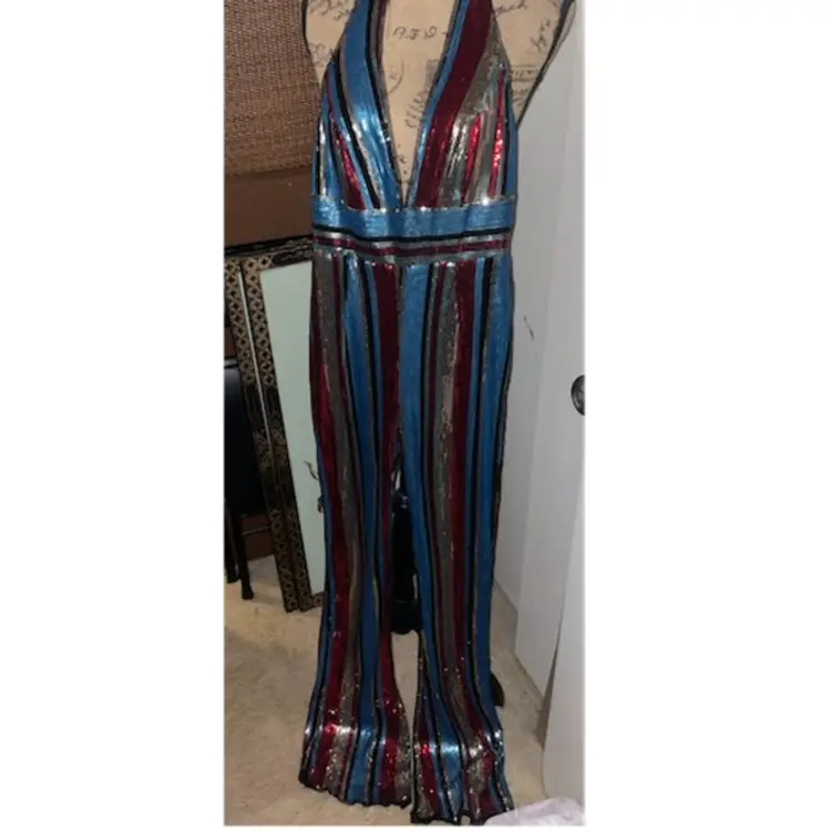 WOW Couture Sequin Jumpsuit -Small