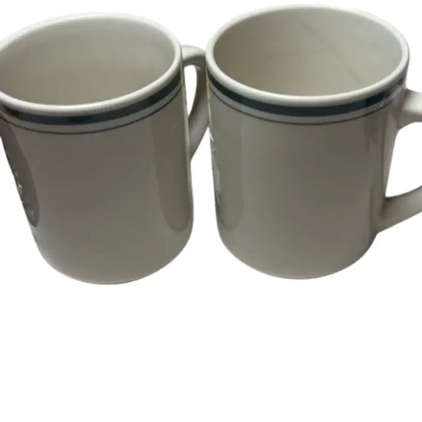 Set If 2 Stone Ware Mugs