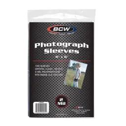 BCW 4x6 Photo Sleeves