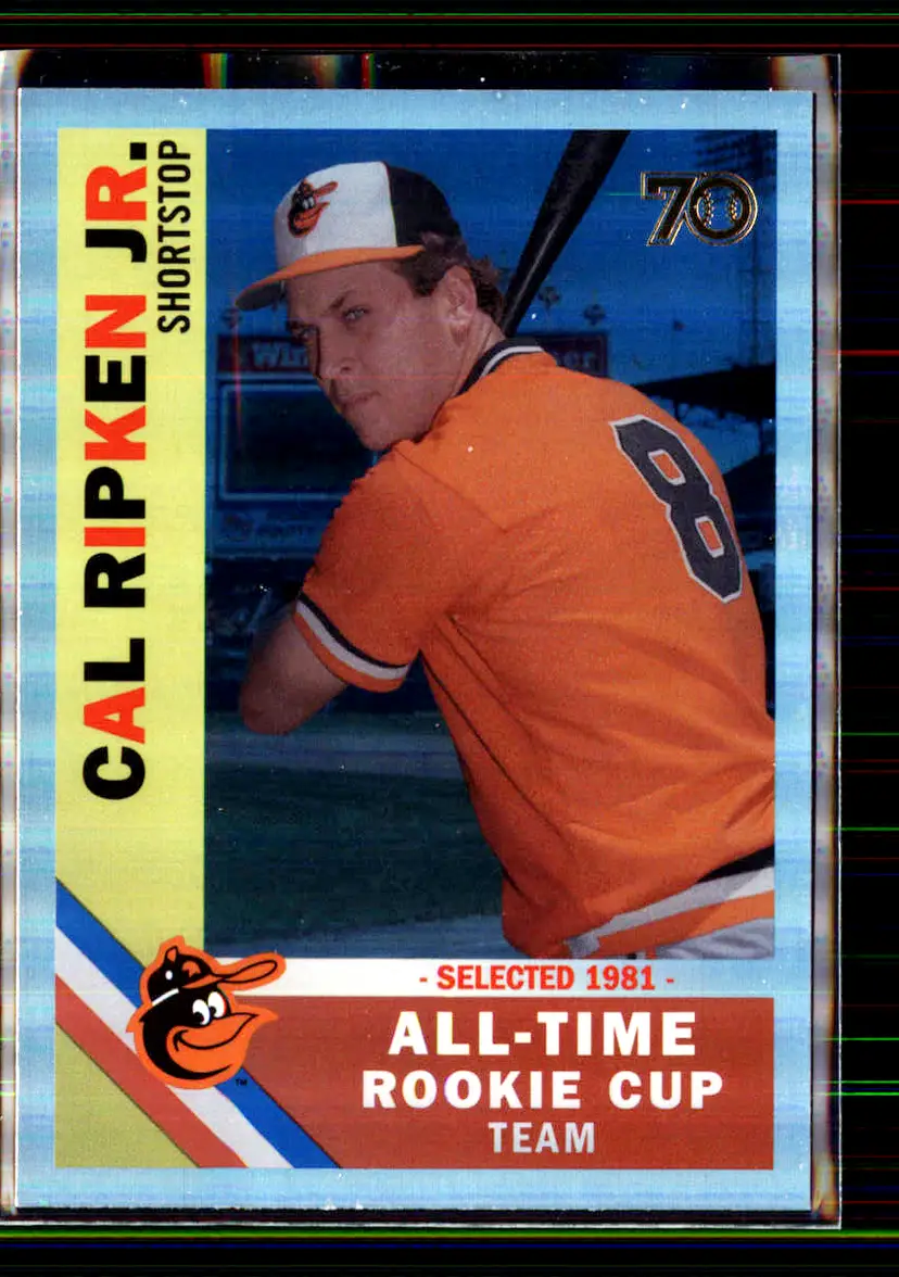 Cal Ripken Jr. 2021 Topps All-Star Rookie Cup All-Time Rookie Cup Team #ATRCT-6 - Baltimore Orioles - (147-141)