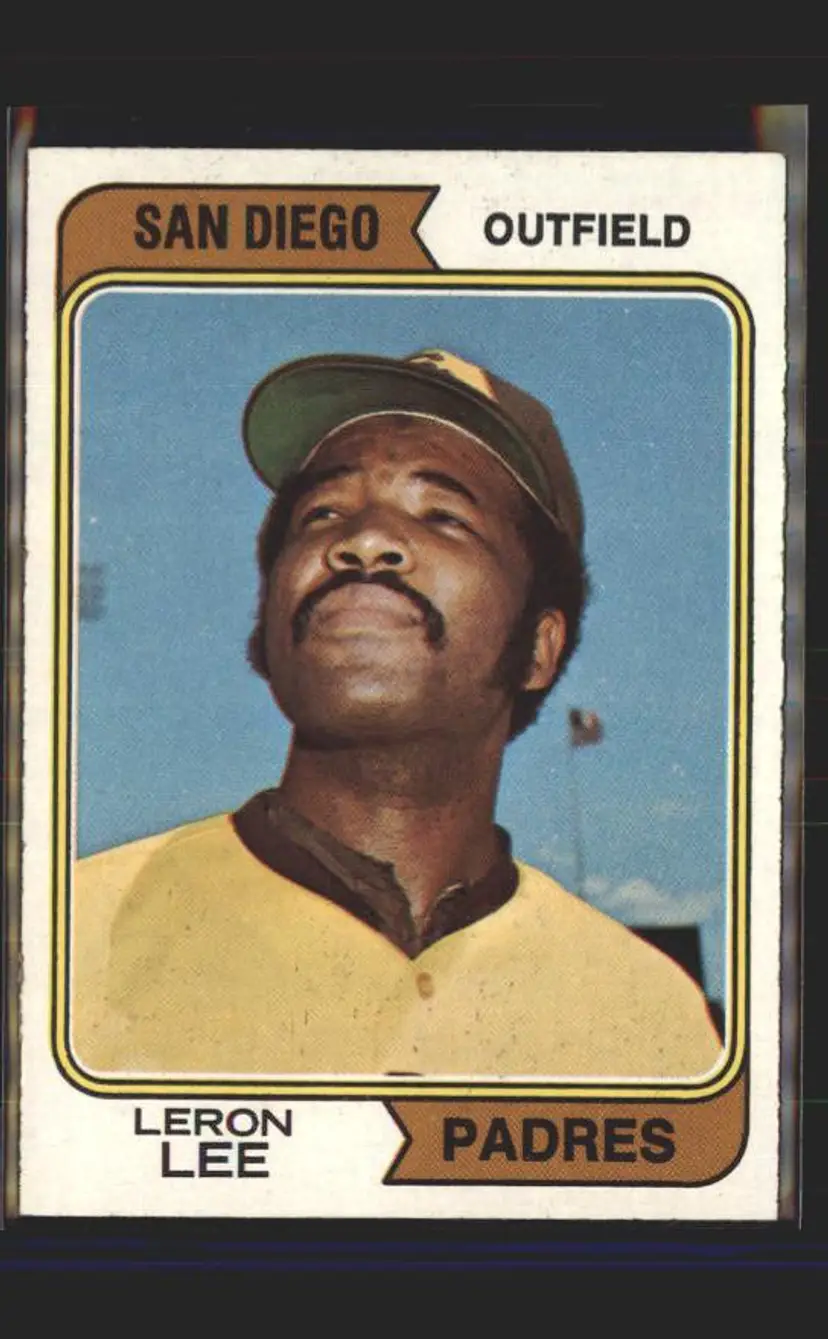1974 Topps #651 Leron Lee - (pk5) - San Diego Padres