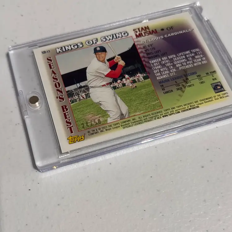 Stan Musial Kings Of Swing /50 St. Louis Cardinals