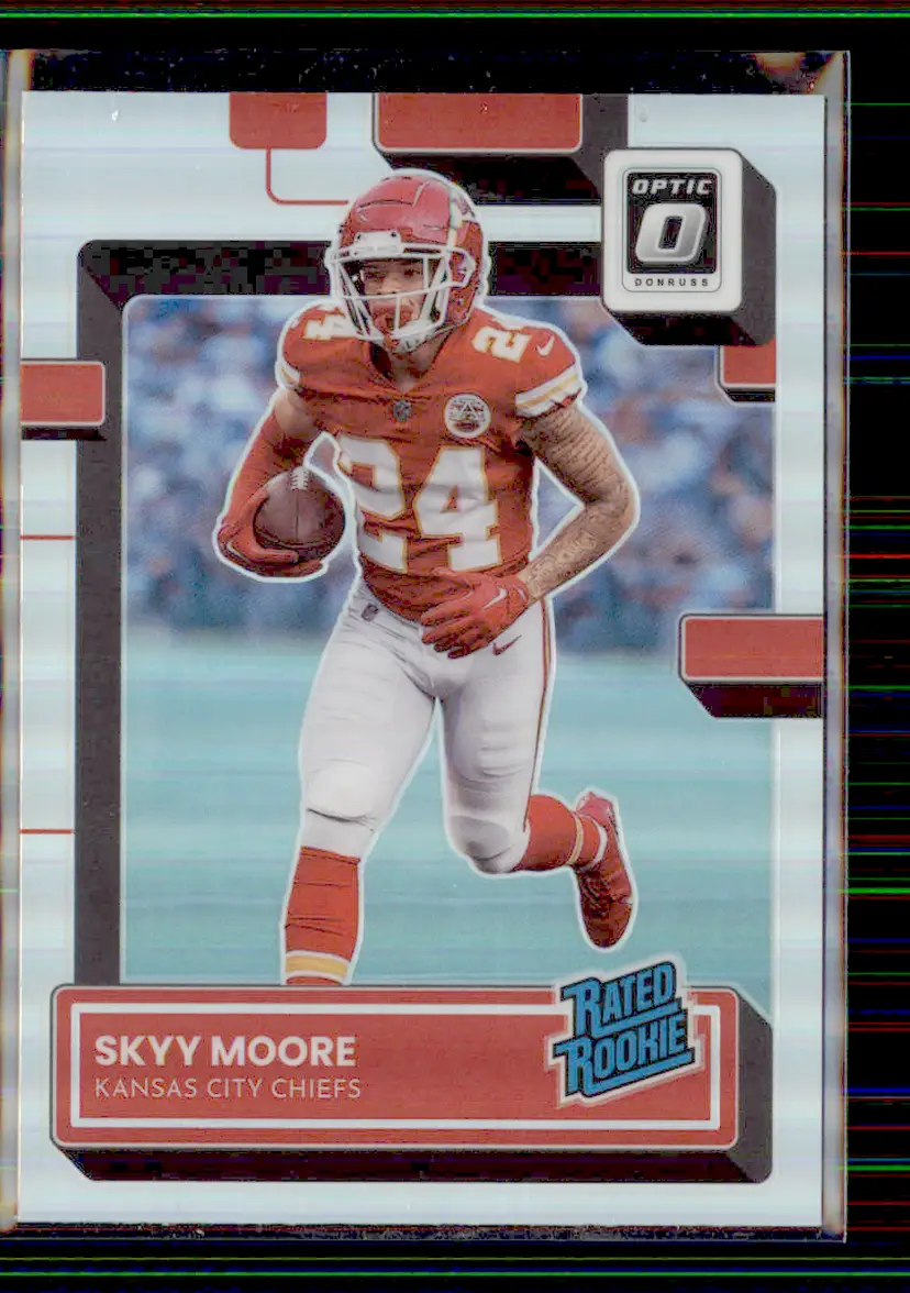 Skyy Moore 2022 Donruss Optic Holo Silver #224 - Kansas City Chiefs - (130-341)