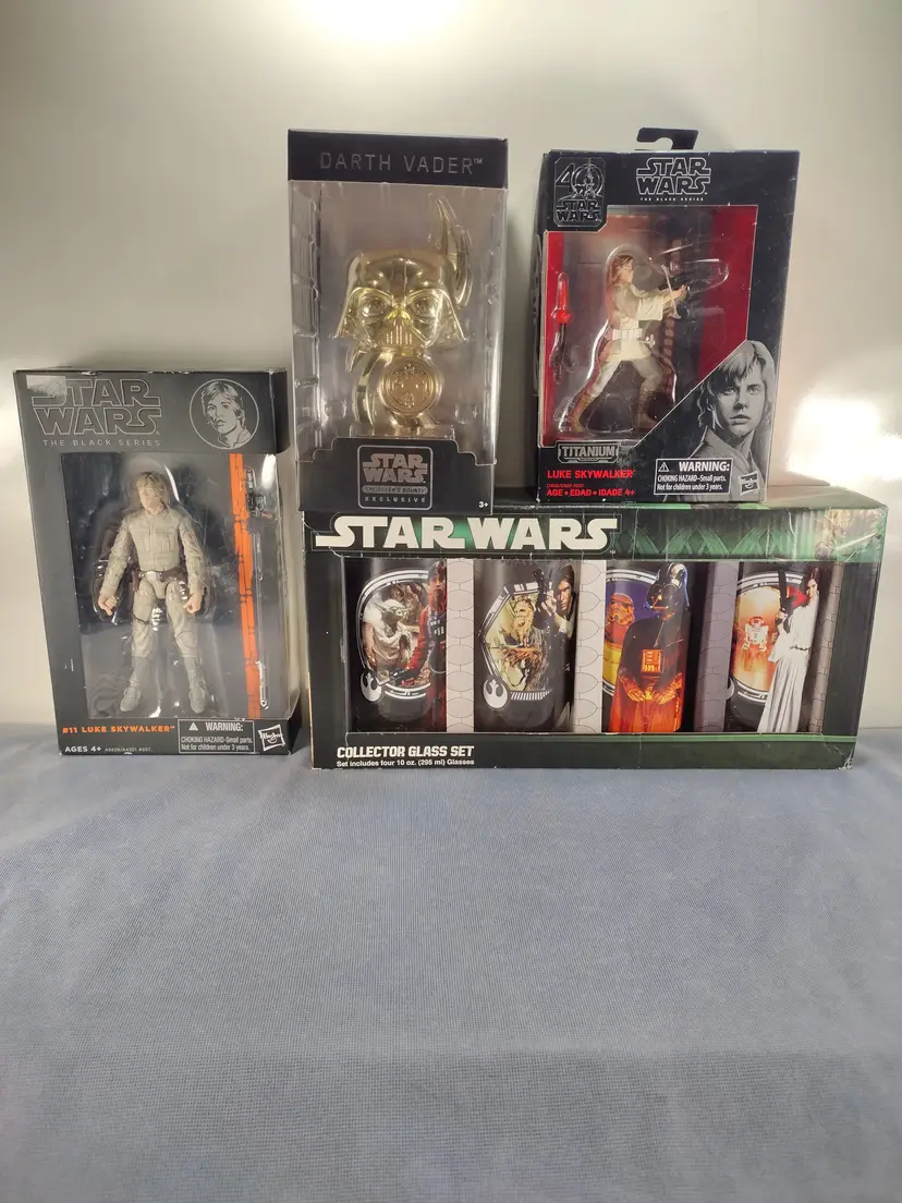 Star Wars Lot of 4 - Open Boxes