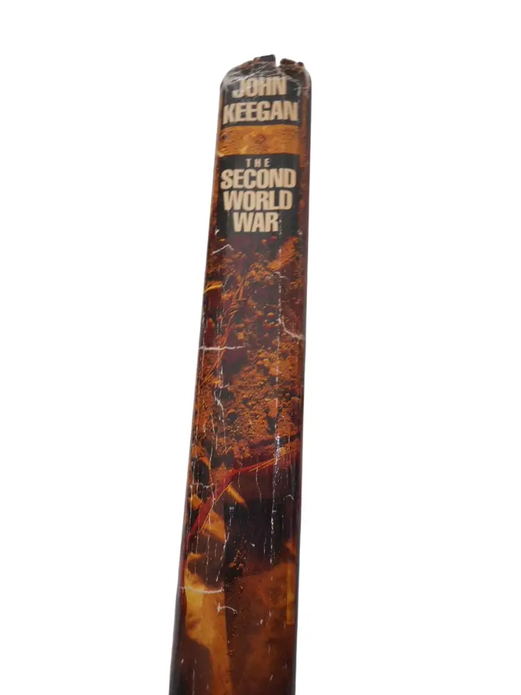 The Second World War Hardcover By John Keegan Illustrated w/ photos and drawings