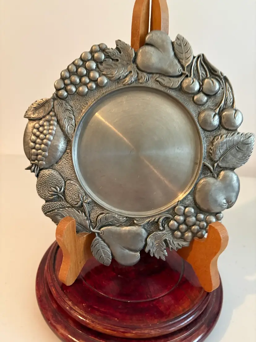 Pewter Williams And Sonoma Wine Coaster