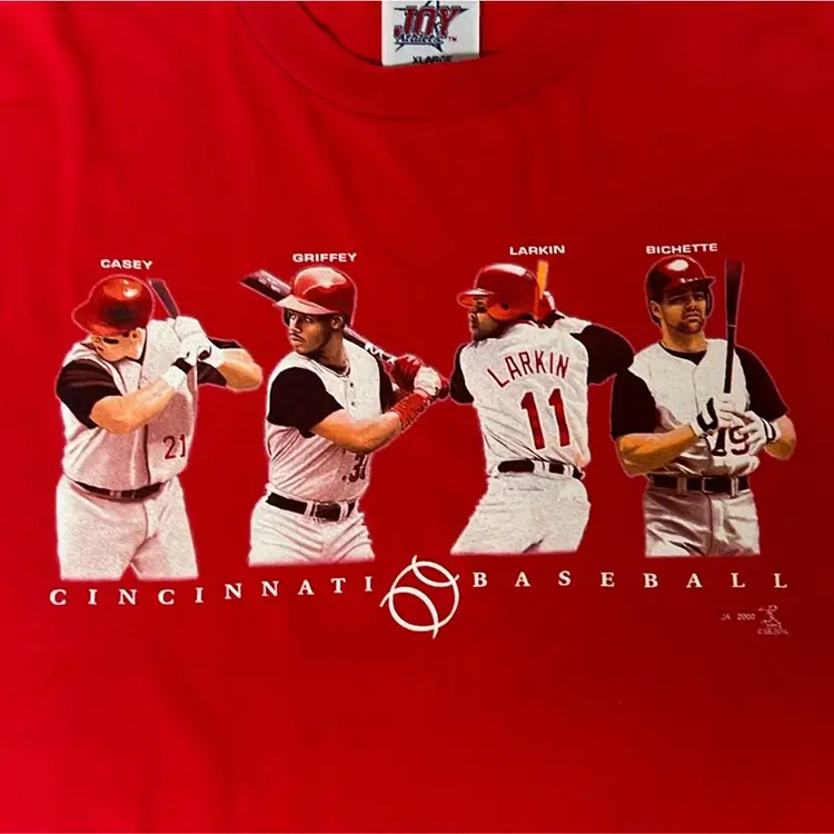 Y2K Cincinnati Reds Player Tee (DEADSTOCK)