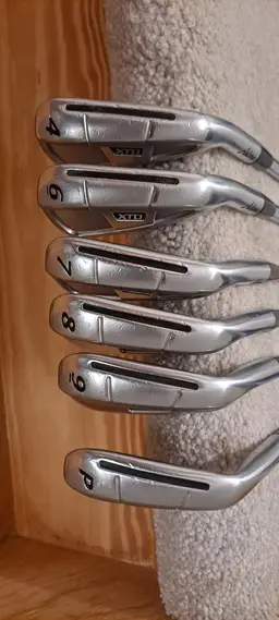 Adams XTD irons 4, 6-PW with KBS Tour S