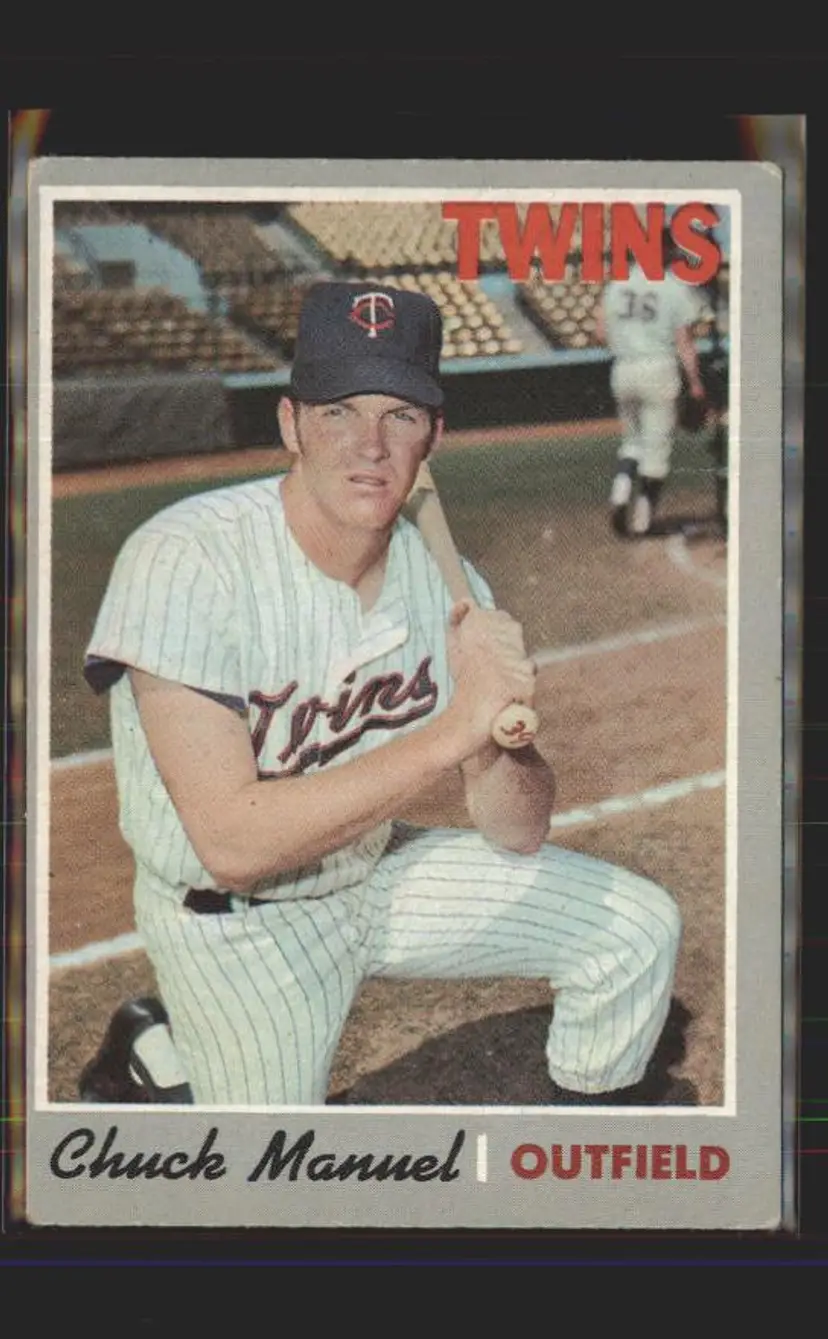 Chuck Manuel 1970 Topps #194 - () - Minnesota Twins