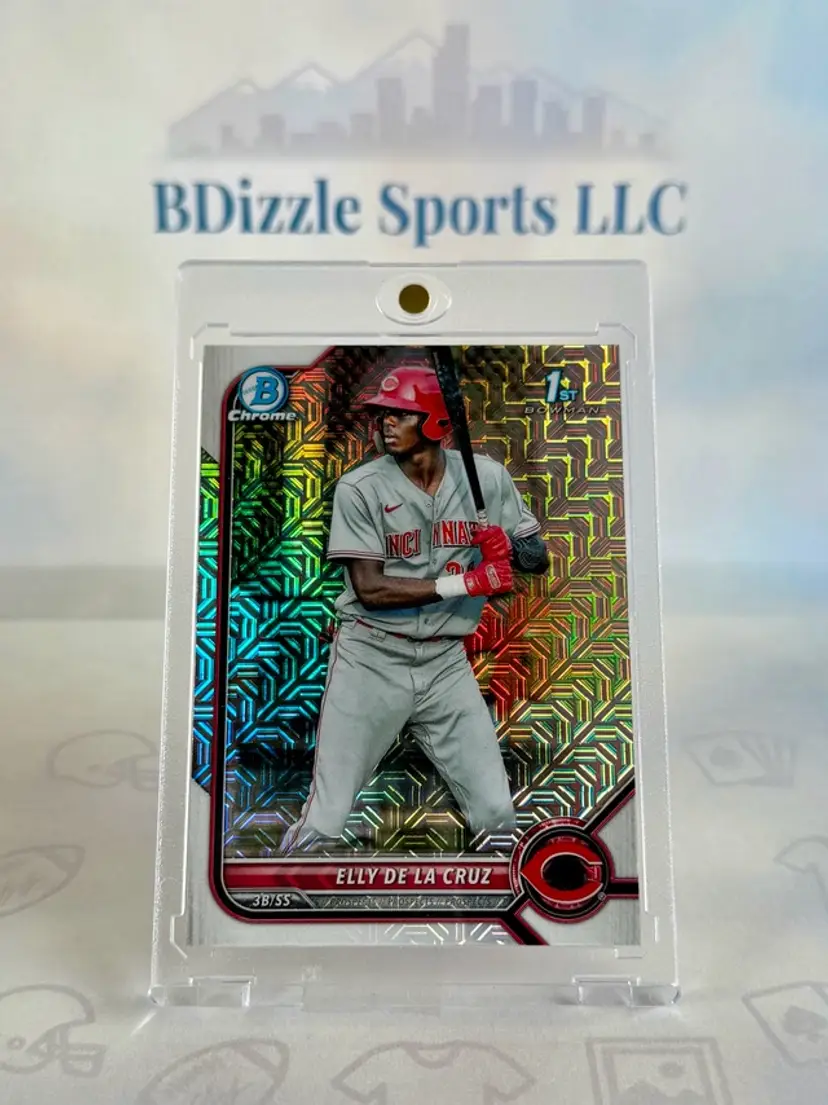 2022 Bowman Elly De La Cruz Chrome Prospects Mojo Refractors #BCP-50 RC