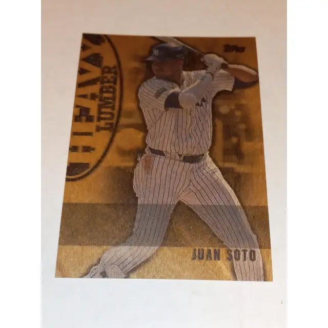 Juan Soto 2024 Topps Heavy Lumber #HL-62 SSP Case Hit