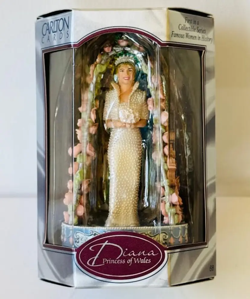 1998 Diana Princess of Wales Ornament Heirloom Collection Carlton Cards Vintage