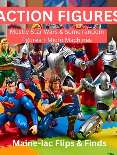 Star Wars, Tmnt, Random+ Micro Machines + Random Figures