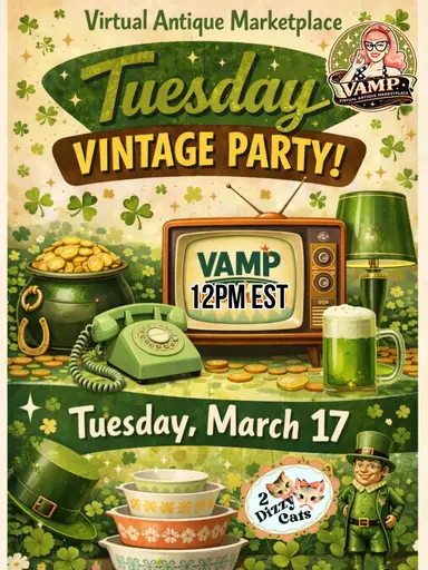 Tuesday Vintage Party with 2 Dizzy Cats 