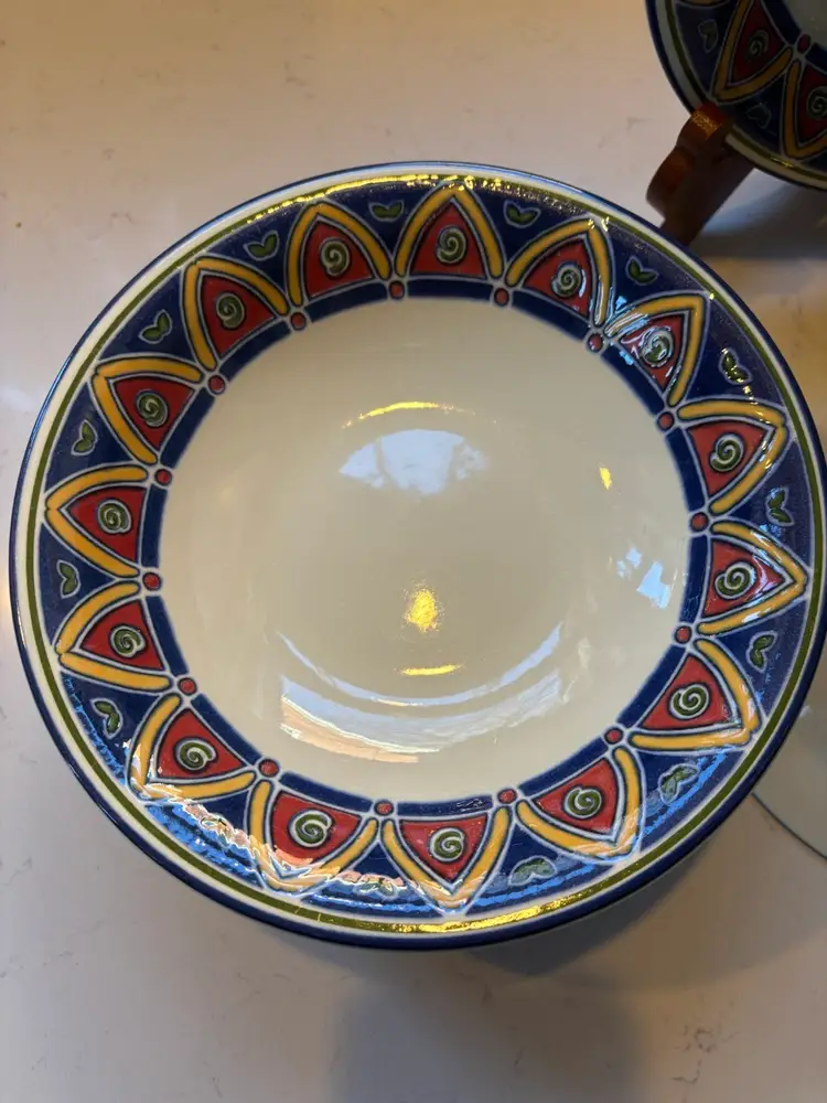 Pier One England Angleterre Marakesh Soup Bowls - Set Of 10