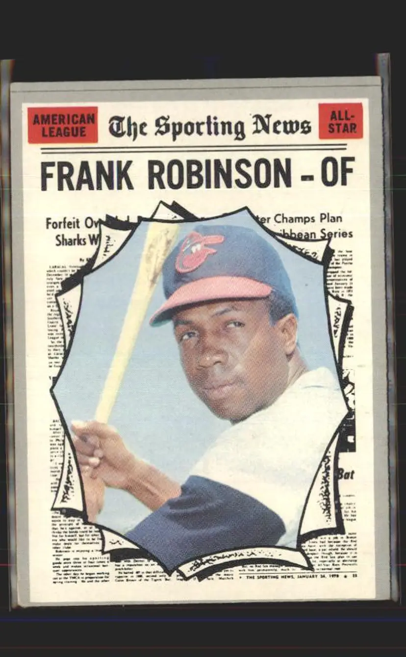 Frank Robinson 1970 Topps #463 - (pk6) - Baltimore Orioles