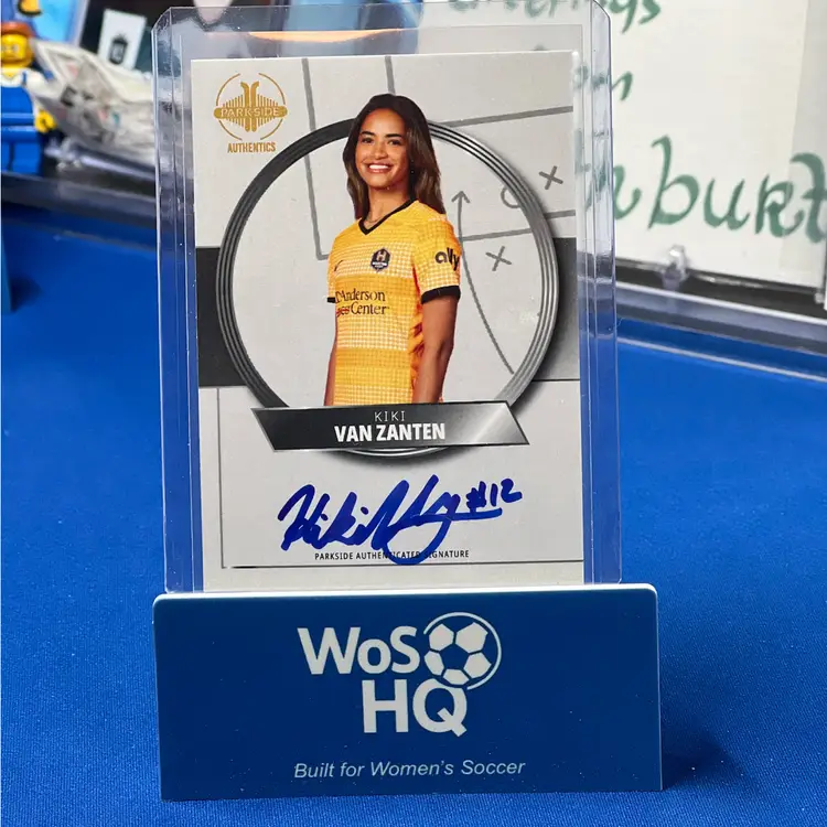 Kiki Van Zanten 2024 Parkside NWSL Autograph