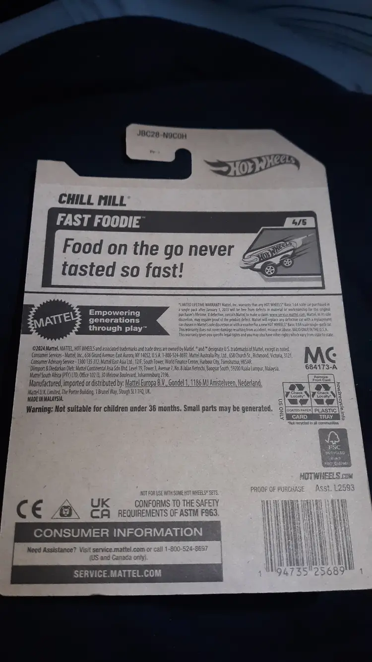 2025 Chill Mill Treasure Hunt Hotwheels