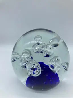 Blue Bottom, Bubble Pacifier Large Paperweight