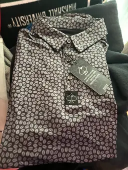 XL Pins & Aces x Generous Coffee Polo