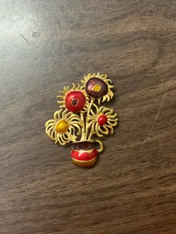 Vintage 70’s Yves Saint Laurent for Avon Brooch