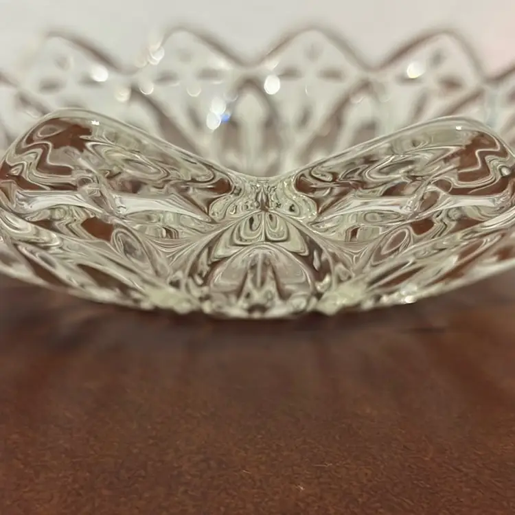 Federal Glass Flower Bowl