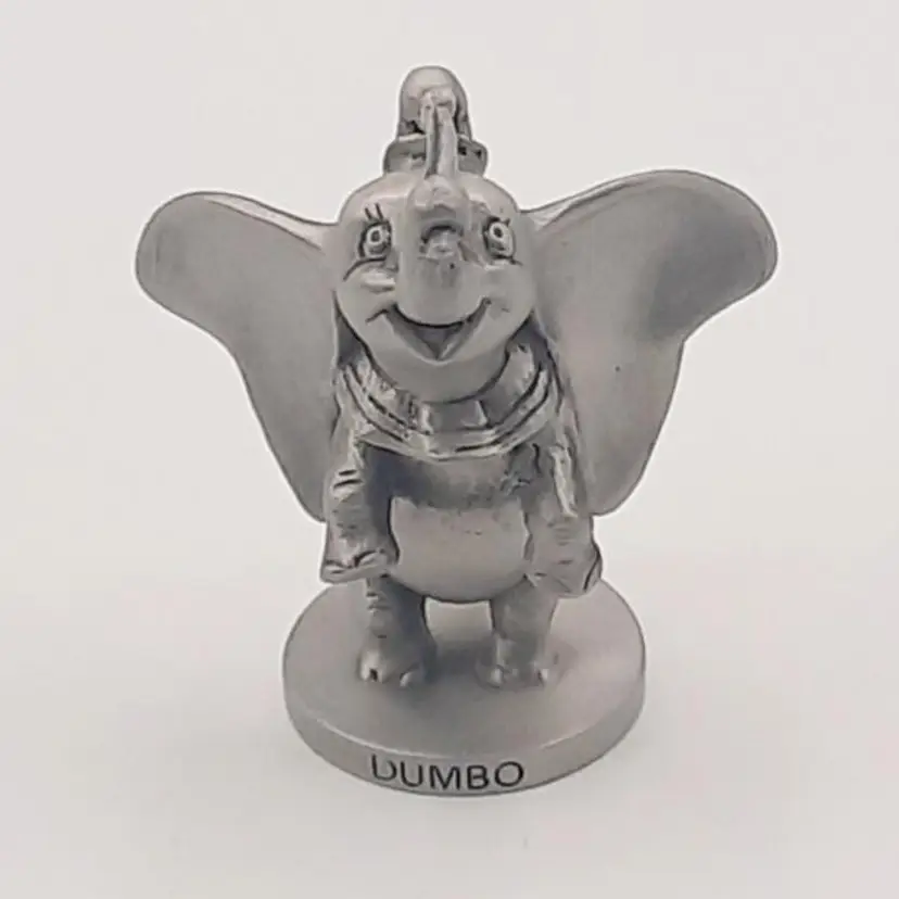 Vintage Disney Dumbo Pewter Miniature Figurine
