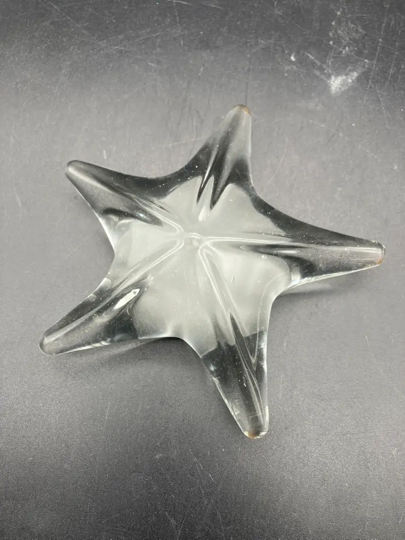 BIN - Art Glass Starfish Paperweight 4.5”