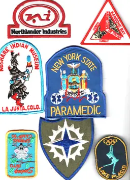 Collection Of 40 Assorted Patches Crafts Clothing Accessorize Jackets Backpacks