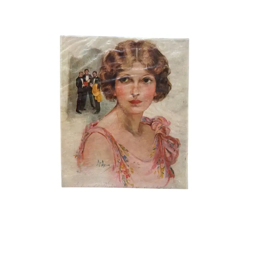 Magazine Advertising Girl